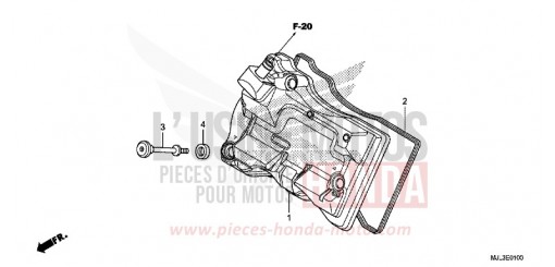 CYLINDER HEAD COVER NC750XAE de 2014